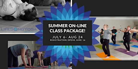Summer Yoga & Fitness Class Package-Registration primary image