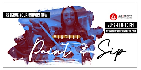 Virtual Paint & Sip Party primary image