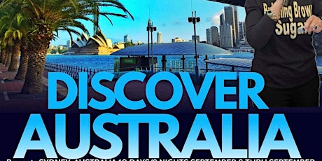DISCOVER SYDNEY, AUSTRALIA!! JOIN BUBBLING BROWN SUGAR TRAVELS OUTBACK!! tickets