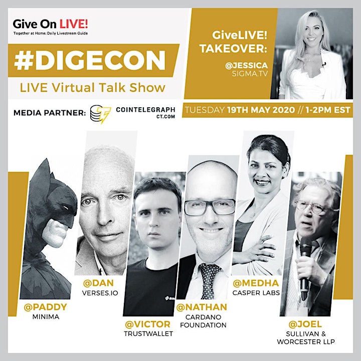 DIGECON: LIVE “Owning Digital Money” -for Beginners image