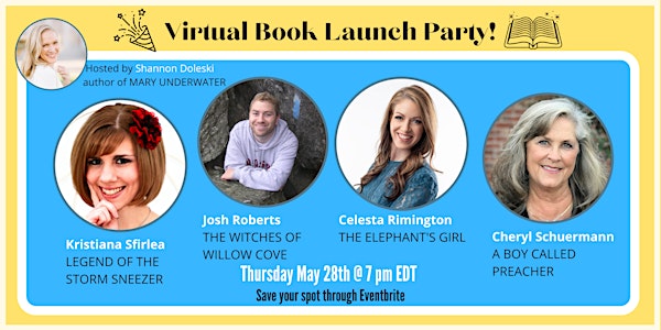 Virtual Middle Grade Book Launch Party