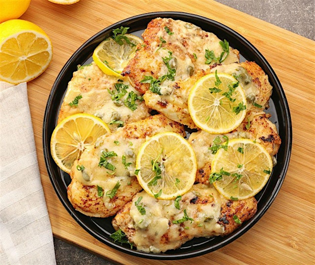 Imagem principal de Chicken Piccata, Fresh Pasta and Tiramisu Cooking Class