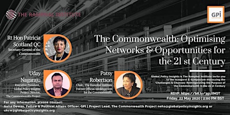 The Commonwealth: Optimising Networks & Opportunities for the 21st Century primary image