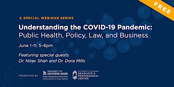 Webinar series: Understanding the COVID-19 pandemic - Resilience & recovery