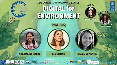 Sustainability Webinar Series: Digital for Environment primary image