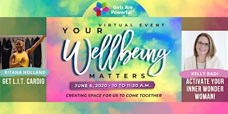 "Your Wellbeing Matters!": June 6th Session - Virtual Event primary image
