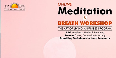 Introduction to Meditation and Breath workshop primary image