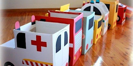 Primaire afbeelding van Awesome Art: Fun with boxes (Age 7+) 1hr