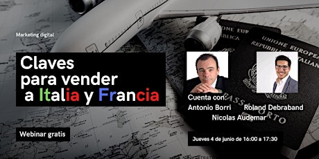 Cross the border : Vende a Italia y Francia primary image