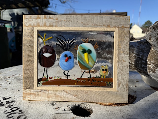 Image principale de Silly Birds Fused Glass Class