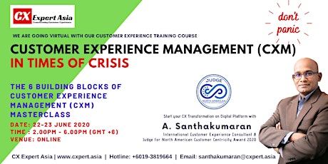 CUSTOMER EXPERIENCE MANAGEMENT (CXM) IN TIMES OF CRISIS! primary image