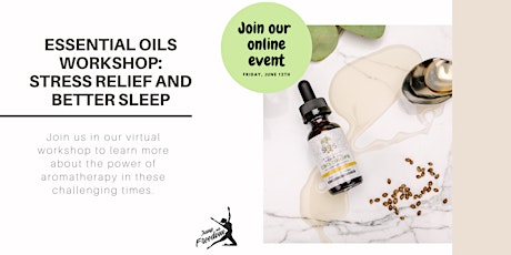 Essential Oils Workshop for Stress Relief and Better sleep primary image