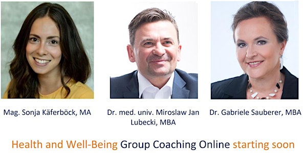 Health and Well-Being Group Coaching Online