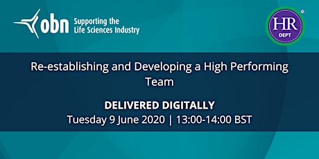 OBN Digital Session: Re-establishing and Developing a High Performing Team primary image