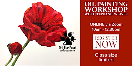 May - Monthly Oil Painting Workshop - ONLINE primary image