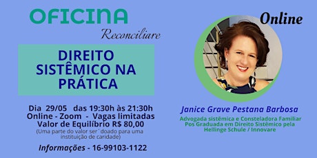 Imagem principal do evento Oficina Reconciliare Online