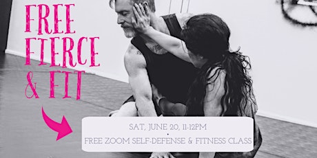 FREE Fierce and Fit: Self-defense and Movement Online Class in June primary image