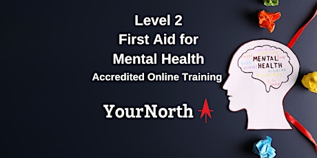 Online - Accredited Level 2 First Aid for Mental Health primary image