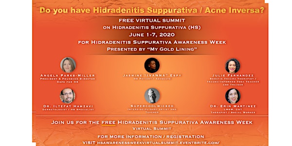 Free Hidradenitis Suppurativa Awareness Week Virtual Summit 