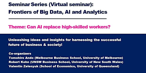 Seminar Series: Frontiers of Big Data, AI and Analytics