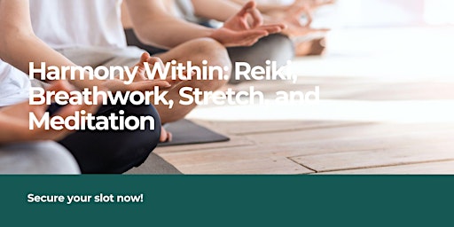 Harmony Within Tampa: Reiki, Breath, Somatic Stretching, & Meditation primary image