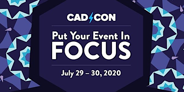 CadCon 2020 - CadmiumCD's Virtual Users Group