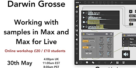 Working with samples in Max and Max for Live, with Darwin Grosse primary image