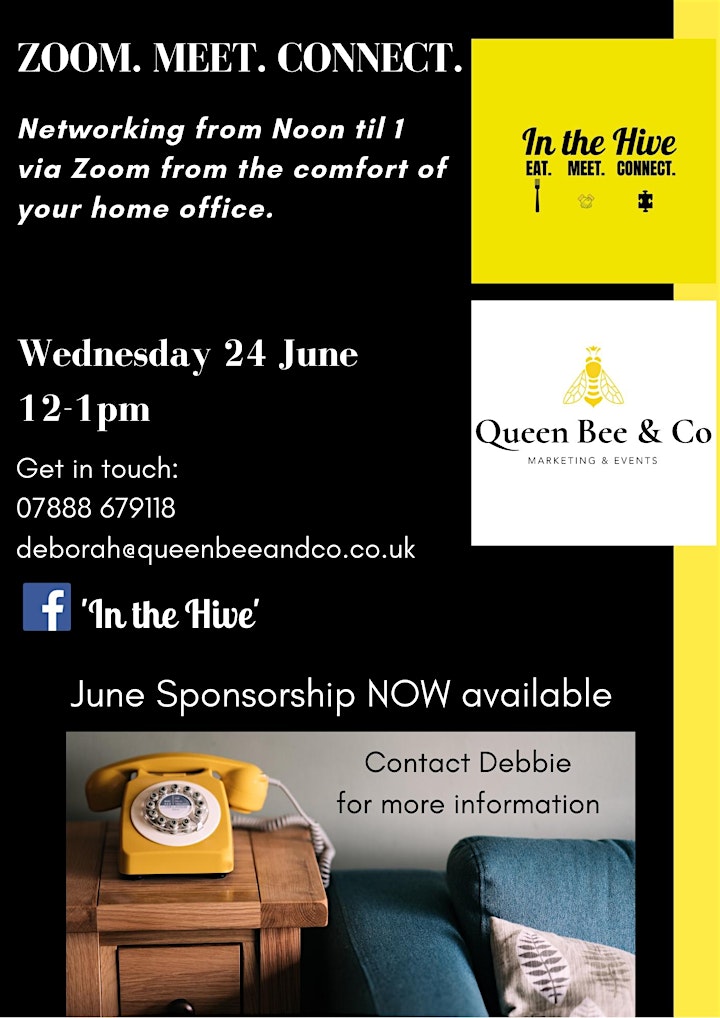 'In the Hive' Lunchtime Networking - Wednesday 24th June image
