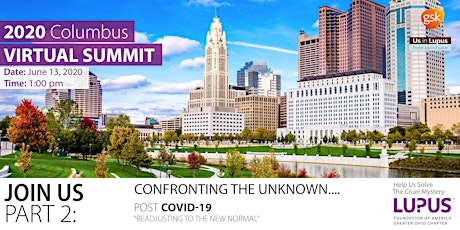 Lupus Summit - Part 12 Post COVID-19 "Readjusting to the New Normal" primary image