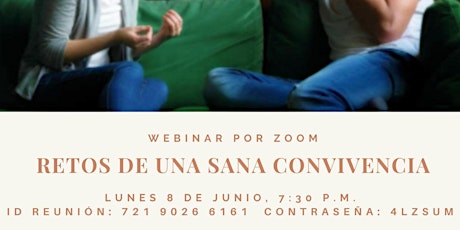 Imagen principal de Webinar: Los retos de una sana convivencia