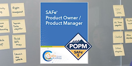 SAFe® 5 Product Owner/Product Manager POPM Certification (Private) primary image
