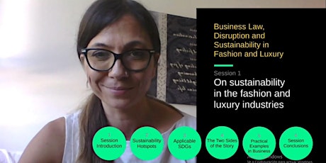 Imagen principal de Business Law Disruption and Sustainability in Fashion and Luxury.
