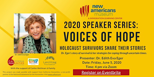 Voices of Hope: Holocaust Survivors Share Their Stories ft. Dr. Edith Eger