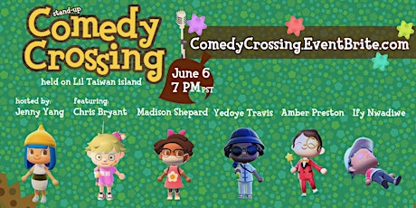 Comedy Crossing - Saturday June 6th, 2020 primary image