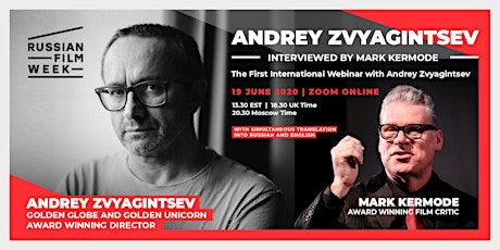 RFW Online talks: Andrey Zvyagintsev interviewed by Mark Kermode primary image