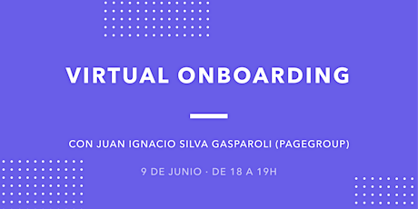 Imagem principal do evento Virtual Onboarding (Webinar in Spanish)