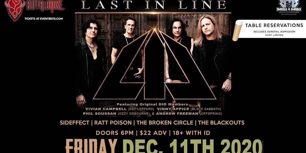 Last In Line Featuring Orginal Members Of Dio New Date Is Here