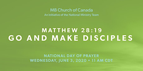 National Day of Prayer – June 3, 2020