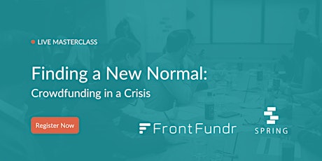 Finding a New Normal: Crowdfunding in a Crisis