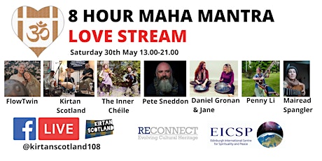 8 Hour Maha Mantra Love Stream primary image