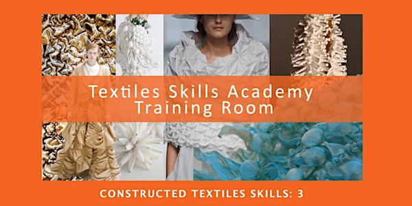 CONSTRUCTED TEXTILES SKILLS:  3 (Textiles Skills Academy  Online Course)