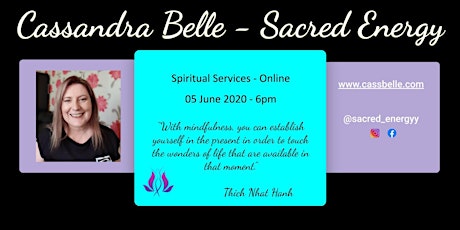 Spiritual Services Online - 05 June 2020 primary image
