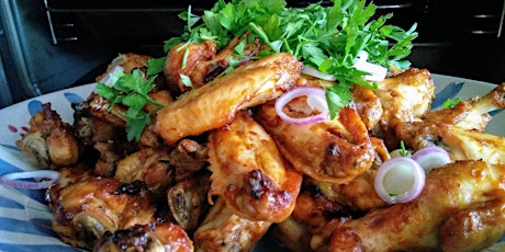 GoodCooks Saturday School: Sticky chicken wings with tangy dipping sauce primary image