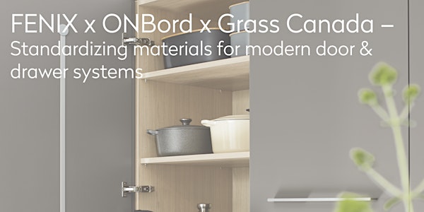 Standardizing materials for modern drawer & door systems + Q&A