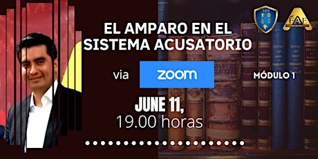 Imagen principal de El Amparo en el sistema acusatorio via Zoom