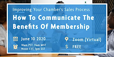 How To Communicate The Benefits Of Chamber Membership primary image