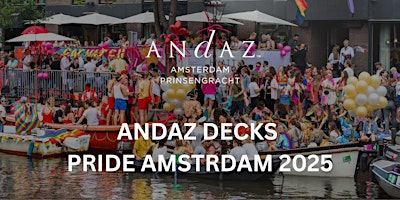 Primaire afbeelding van Andaz Amsterdam Pride Deck 2025