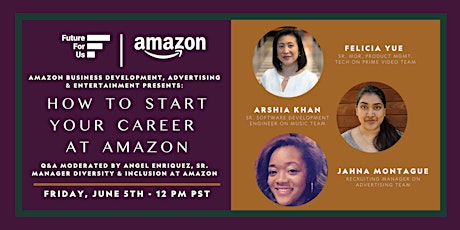 How to Start Your Career at Amazon for Womxn of Color | Future for Us