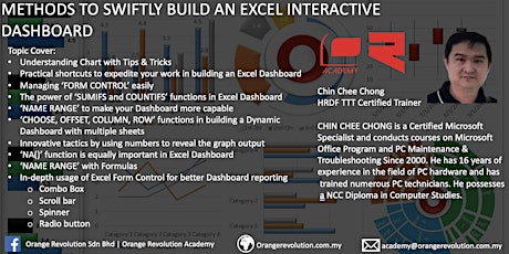 Methods to swiftly build an excel interactive dashboard primary image