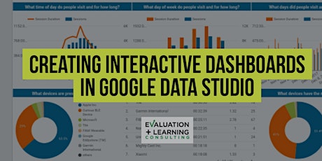 Creating Interactive Dashboards in Google Data Studio